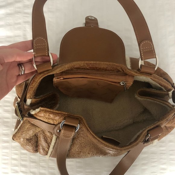 Longchamp - Leather/Sheepskin - Camel - Picture 2 of 3